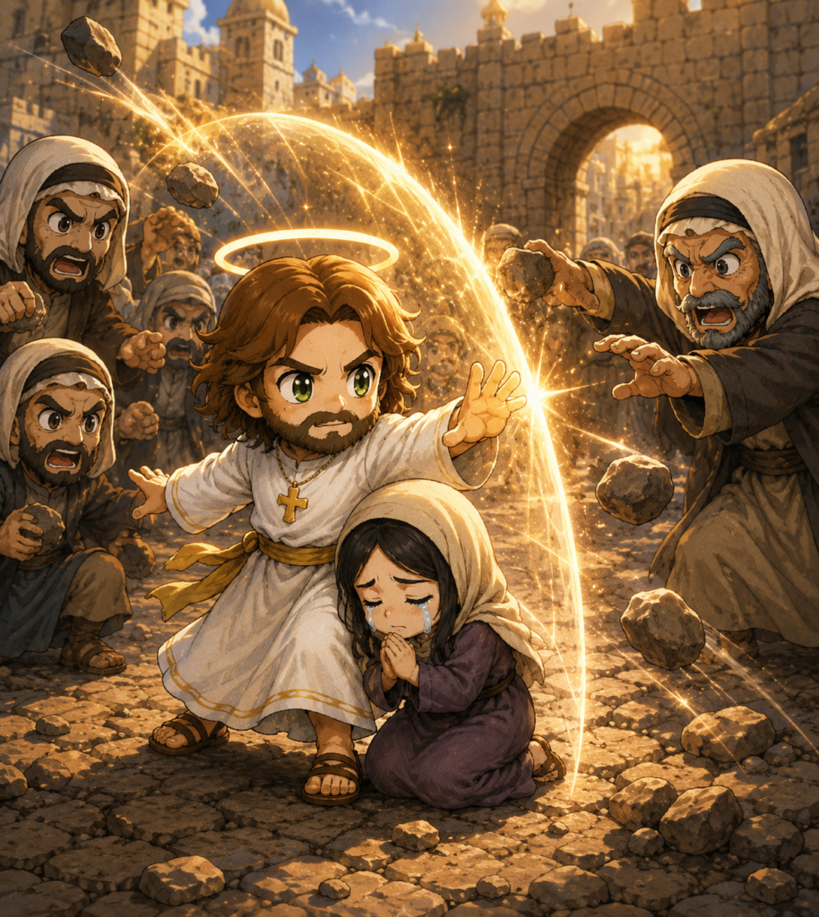 día 18 — salvando a la mujer en jerusalén día 18 — salvando a la mujer en jerusalén